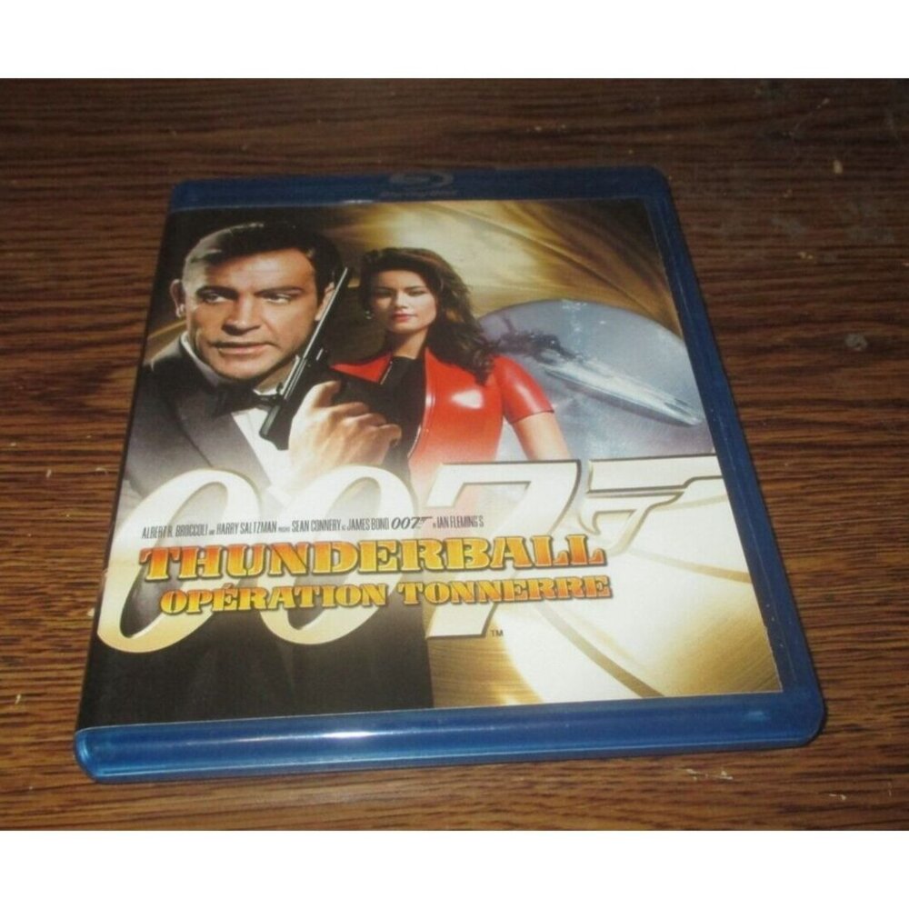 007 Thunderball (Blu-ray, 2008 from 1968) Sean Connery